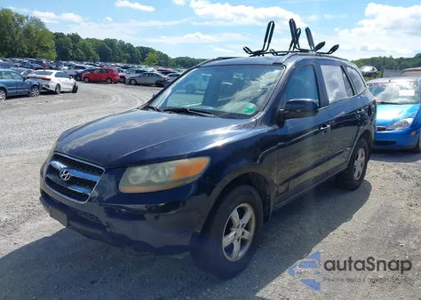 2007 Hyundai Santa Fe Gls из США, поврежденный, VIN 5NMSG13D57H121982